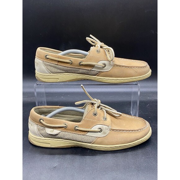 Sperry Topsider Bluefish 2 Eye Women’s Size 8M 9276619 brown boat shoe - Picture 1 of 7